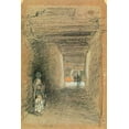 thumbnail image 2 of Whistler, James McNeill 17x24 White Modern Wood Framed Museum Art Print Titled - The Beggars Winter 1879, 2 of 4