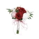 thumbnail image 3 of Ramo de novia Flores de boda Centros de mesa Elegantes flores artificiales para rojo blanco, 3 of 9