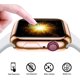 thumbnail image 2 of 3 Pack Compatible with Apple Watch Case 38mm,Soft HD High Sensitivity Screen Protector with TPU All Around Anti-Fall Bumper Protective Case for iWatch Series 3/2/1 38mm Black/Silver/Rose Gold, 2 of 5