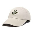 thumbnail image 5 of Dalix Honduran Bat Cap Embroidered Dad Baseball Hat Cotton Adjustable Womens in Beige, 5 of 5