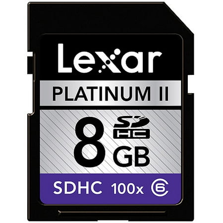 8GB Platinum II Secure Digital High Capacity (SDHC) Card