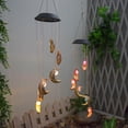 thumbnail image 2 of Moon Wind Chime Lámparas Windbell Colgante Luz LED Colgante Home Garden Decor Lamparas Tmvgtek Para estrenar, 2 of 8