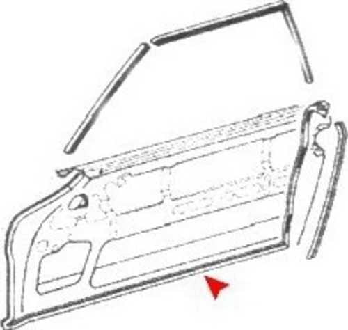 URO Parts URO-000507 Door Seal