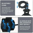 thumbnail image 4 of Waterproof High Low Beam Motorcycle Auxiliary Driving Light 100W Fog Lamp Headlight Spotlights PC Lens Aluminum Housing, 4 of 8