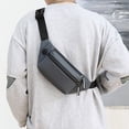 thumbnail image 3 of Riñoneras de moda para mujeres y hombres, impermeables, con orificio para auriculares para correr, viajar y andar en bicicleta, 3 of 5