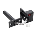 thumbnail image 2 of veasfak Chain Lock for Door Security Lock Security Guard Chain Heavy Duty Latch Lock for black, 2 of 9