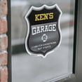 thumbnail image 4 of Ken's Garage I Can Fix Everything But Stupid (2 Pack) 6 inch X 6 inch Shield Shaped Heavy Duty 3.2 mil Vinyl Decals To last, Gift for Dads and Uncles Classic Americana Crafted in the, 4 of 6