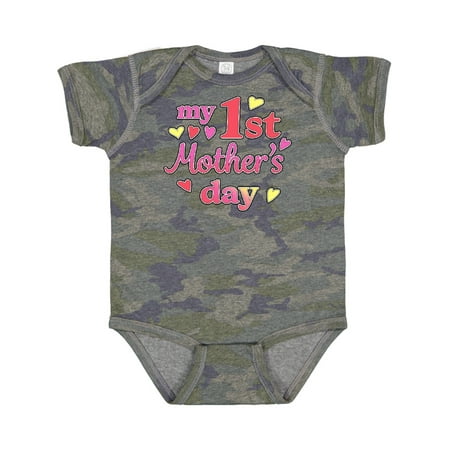 

Inktastic My First Mother s Day Gift Baby Boy or Baby Girl Bodysuit