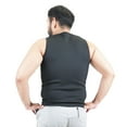 thumbnail image 3 of PRCTZ Men's Slimmer Sauna Vest,  Weight Loss Sauna Suit, Black, Sizes M, L, XL, 3 of 9