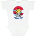 thumbnail image 3 of Inktastic Colorado Mountain Scene with Clouds and Moon Boys or Girls Baby Bodysuit, 3 of 5