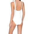 thumbnail image 3 of Robin Piccone Plunge Tie-Front Mix & Match Separates One-Piece Swimsuit (Women's), 3 of 4