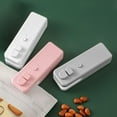 thumbnail image 4 of 2 In 1 Mini Heat Sealer Portable Sealing Vacuum Machine USB Charging Sealer, 4 of 11