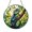 Acrylic 3.5 Inch, variant on Reptile Lizard Illustration Stained Glass Style Suncatcher – Window Art