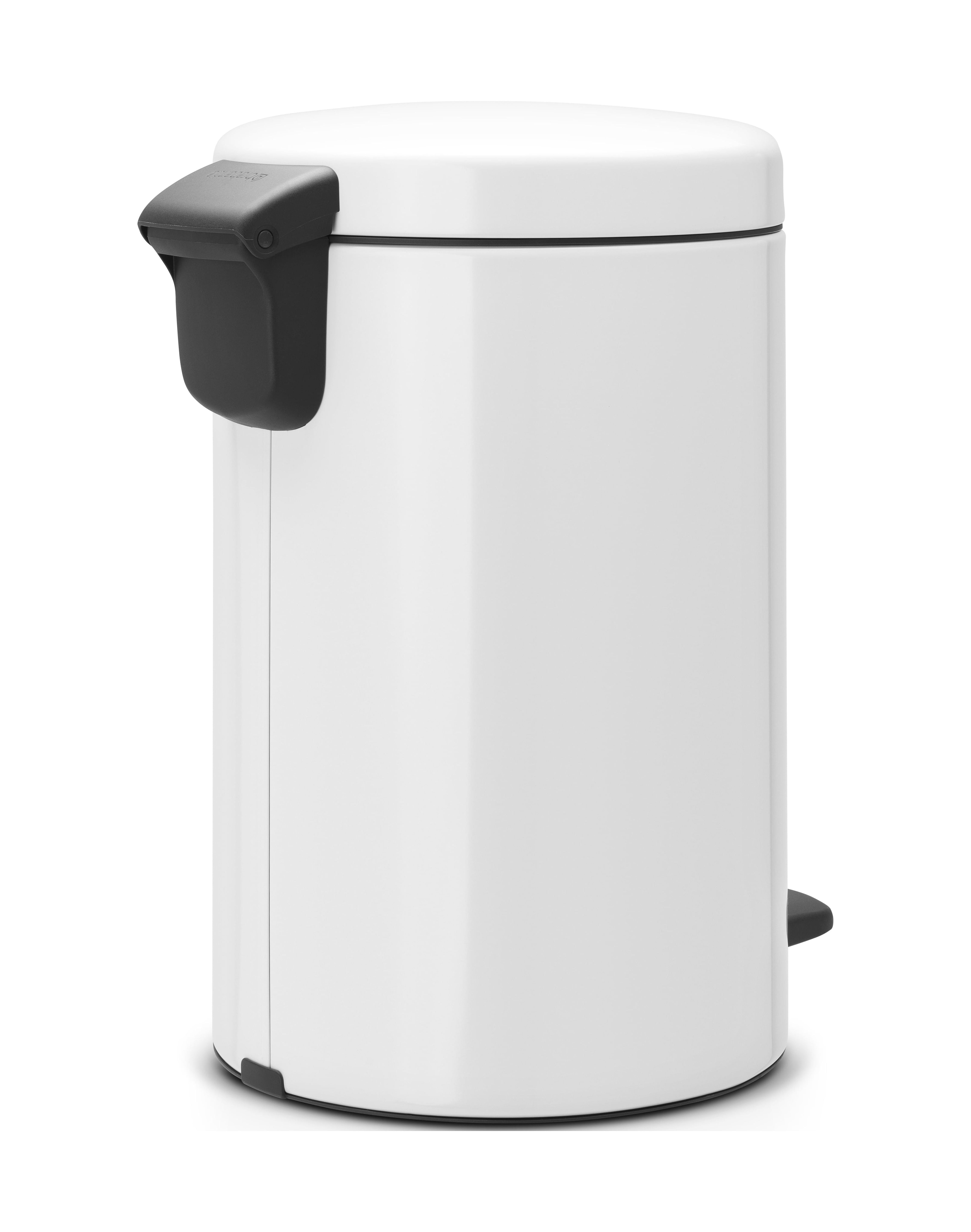 Brabantia NewIcon 3.2 Gal. Passion Red Steel Step-On Trash Can