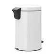 thumbnail image 3 of Brabantia Trash Can Newicon, 3.2 Gallon / 12L White, 3 of 6