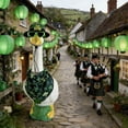 thumbnail image 2 of Joyful St. Patrick's Day Porch Goose Clothes, Green Festive Yard Decoration for Adding Luck and Cheer, for Outdoor Celebrations and Creating a Festive Entryway (Only Clothes), 2 of 5