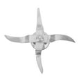 thumbnail image 1 of Blender Cross Blade, Low Temperature Resistance Durable Stainless Steel Low Noise 4 Leaf Blender Blade  for Restaurant, 1 of 7