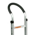 thumbnail image 6 of Aluminum Hand Truck Curved Handle, Mold-On Rubber Wheels, 6 of 7