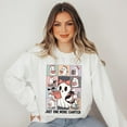 thumbnail image 4 of Just One More Chapter Ghost Sweatshirt, Cute Reading Ghost Halloween Sweater, Cozy Fall Bookish Pullover, 4 of 5