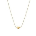thumbnail image 1 of Wartleves Collar sencillo Golden Little Love con temperamento, cadena para clavícula, Minorit Fast, 1 of 7