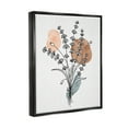 thumbnail image 3 of Stupell Industries Botanical Herb Sprig Bunches Graphic Art Jet Black Floating Framed Canvas Print Wall Art, Design by JJ Design House LLC, 3 of 9