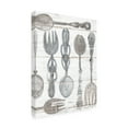 thumbnail image 4 of Trademark Fine Art 'Spoons and Forks III Neutral' Canvas Art by Albena Hristova, 4 of 4