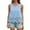 Blue, variant on d Women's Solid Open Back Racerback Top Casual Sleeveless Summer Tank Camisole Yellow XL