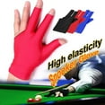 thumbnail image 2 of UDIYO 1Pc Billiard Elastic Anti-slip Snooker Cue Pool Shooters Three Fingers Gloves Tool, 2 of 7