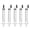 White-3ml, variant on Gufastore Lab Syringe With Measurement With Cap Plastic 3 Pack 60ml