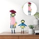 thumbnail image 5 of , artesanía de hierro, estatua de escultura de , adornos de resina creativos para decoració Rosa Baoblaze Figuras de rana, 5 of 8
