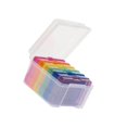 thumbnail image 1 of 5x7 inch Photo Storage Box High-quality Plastic Craft Craft Keeper for Organizer Multicolor, 1 of 9