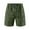 Army Green, variant on hotojiny Drawstring Shorts for Men Vintage Wide Leg Casual Bermuda Shorts Lightweight Loose Fit Summer Shorts for Big and Tall
