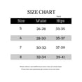 thumbnail image 2 of Buankoxy Women's Cotton Thongs Panties Low Waist Breathable Bikini Underwear,6-Pack,Size 8, 2 of 6