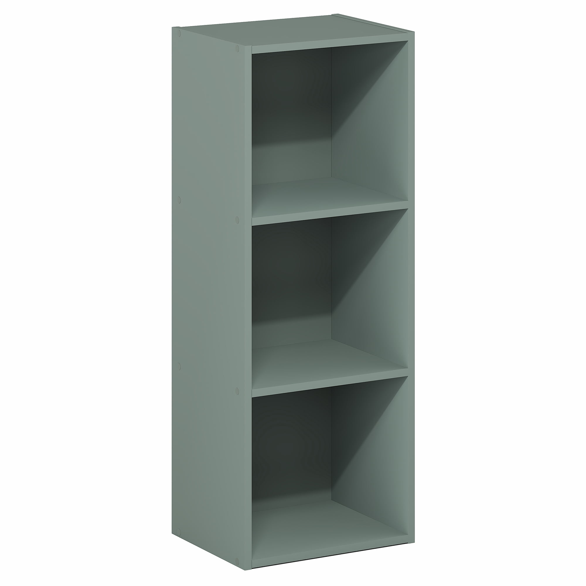 Furinno LUDER 3-Cube Bookshelf  in Sage Green