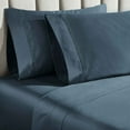 thumbnail image 6 of BNM Egyptian Cotton 850 Thread Count Bed Sheet Set, Twin XL, Dark Blue, 6 of 8
