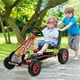 thumbnail image 2 of Go Kart Costway Racing para Niños Coche de Pedal Rojo 99 x 59 x 61 cm, 2 of 7