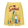 thumbnail image 6 of Simpsons Men's Short Pajama Pants Soft Trendy Sleep Shorts Breathable Ice Silk Lounge Shorts XL, 6 of 8
