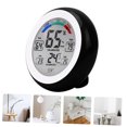 thumbnail image 3 of Mobutofu Indoor Hygrometer for Accurate Temperature Measurement with Black Plastic Design 1Set, 3 of 7