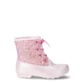 thumbnail image 3 of Wonder Nation Girls Glitter Duck Boots, 3 of 5