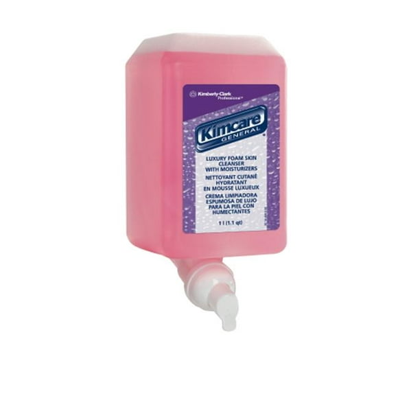 Kimberly-Clark KCC 91552 Kimcare Lux Genpurp Foam Skin Cleanser Moist Lp - Case of 6