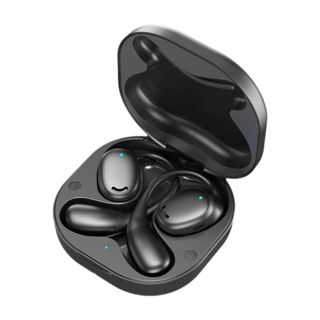 Auriculares de oído abierto CUTICAT Bluetooth 5.3 Ligeros Para Correr Conducir Hacer Ejercicio Negro