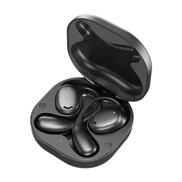 Auriculares de oído abierto CUTICAT Bluetooth 5.3 Ligeros Para Correr Conducir Hacer Ejercicio Negro