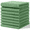 Grass Green, variant on Simmore Premium Cotton Kitchen Towels, Super Soft Absorbent Dish Towels for Kitchen, Flat and Terry Dish Cloths Washing Dishes, 6-Piece Set, 18x28 Inches, Grey