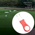 thumbnail image 4 of Foldable Golf Pitch Groove Repair Fork Pitchfork Plastic Handle Stainless Steel Head Portable Ball Putting Lawn Marker Removing Red, 4 of 8