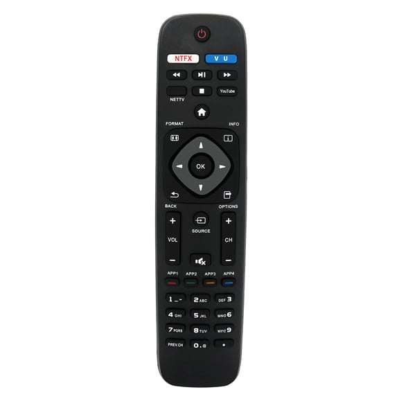 New remote control for Philips Televisions 65PFL6902 40PFL4901/F7 43PFL4901 43PFL4901/F7 50PFL4901 50PFL4901/F7 43PFL4902