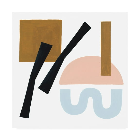 Trademark Fine Art 'Informal Formation IV' Canvas Art by Grace Popp