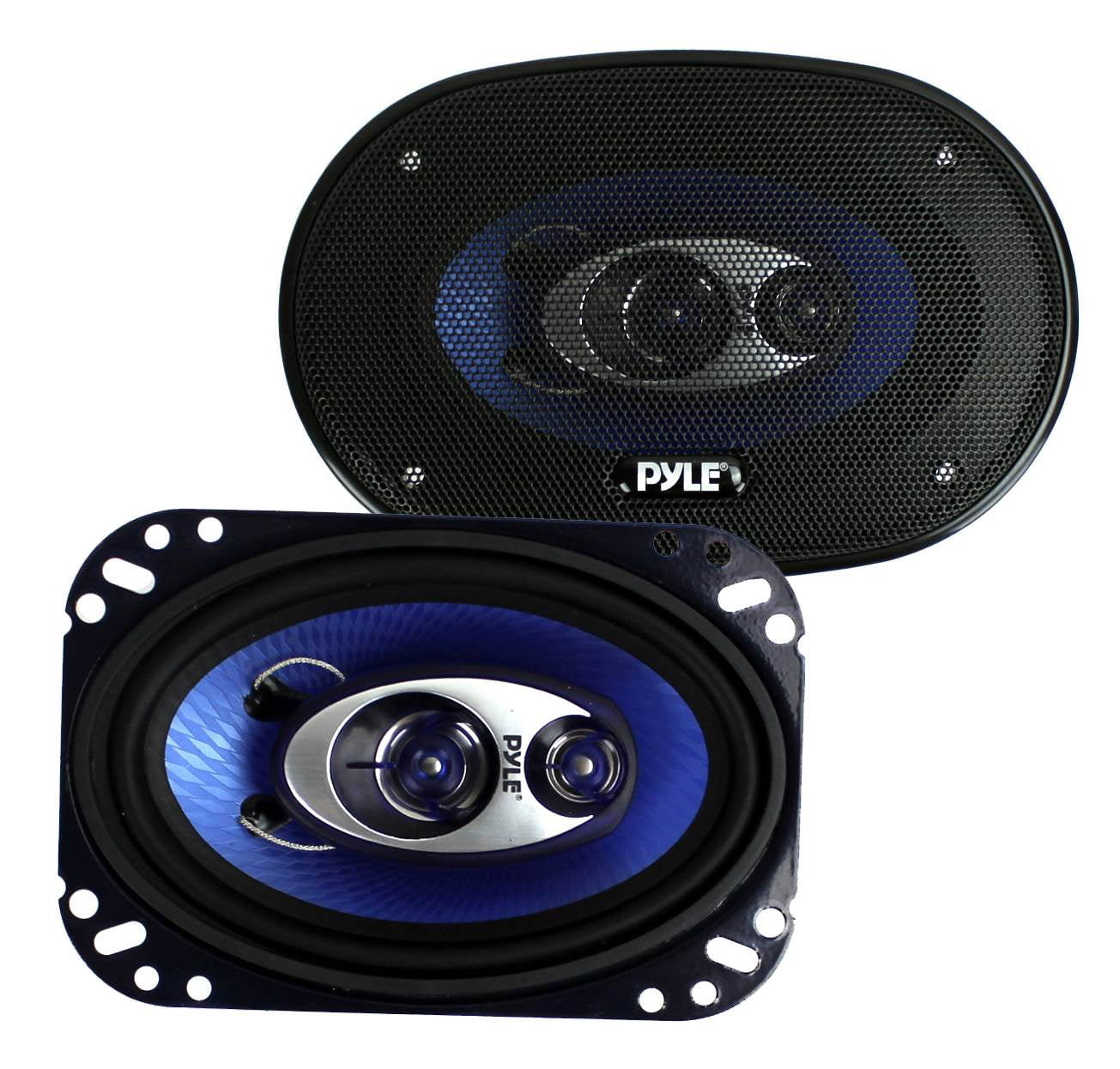 Free Shipping New Pair PL63BL Pyle 6.5'' Three Way Sound Speaker System 