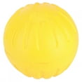 thumbnail image 2 of El juguete del perro, el juguete amarillo durable portátil de la bola del perro de EVA acaricia la solución innovadora del juguete de la bola del perro, 2 of 8