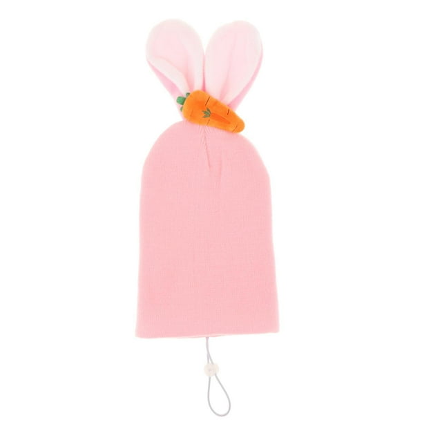 Cubierta Protectora para Casco de Esquí Y Nieve, Decoración para Deportes Al Aire Libre, Gorro Tejido Encantador Y Cálido, Cubiertas para Casco de Esq rosa