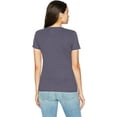 thumbnail image 3 of Hanes 00617914394097 Womens Pattern Elephant Short Sleeve V-Neck Tee, Navy Heather - Extra Large, 3 of 3